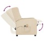 vidaXL Massagesessel Elektrisch Creme Stoff vidaXL Massagesessel Elektrisch Creme Stoff