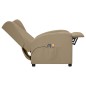 vidaXL Ohrensessel Massagefunktion Elektrisch Cappuccino Kunstleder vidaXL Ohrensessel Massagefunktion Elektrisch Cappuccino Kunstleder