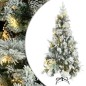 vidaXL Weihnachtsbaum mit Beleuchtung Schnee und Zapfen 225 cm PVC&PE vidaXL Weihnachtsbaum mit Beleuchtung Schnee und Zapfen 225 cm PVC&PE