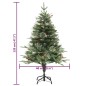 vidaXL Weihnachtsbaum mit Beleuchtung und Kiefernzapfen Grün 120 cm vidaXL Weihnachtsbaum mit Beleuchtung und Kiefernzapfen Grün 120 cm