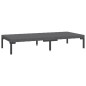 vidaXL 6-tlg. Garten-Lounge-Set mit Kissen Poly Rattan Dunkelgrau vidaXL 6-tlg. Garten-Lounge-Set mit Kissen Poly Rattan Dunkelgrau