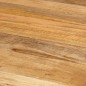 vidaXL Esstisch Ø110x78 cm Massivholz Mango und Stahl vidaXL Esstisch Ø110x78 cm Massivholz Mango und Stahl