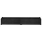 vidaXL Pflanzkübel Schwarz 200x31x31 cm Massivholz Kiefer vidaXL Pflanzkübel Schwarz 200x31x31 cm Massivholz Kiefer
