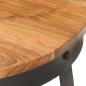 vidaXL Couchtisch Ø68x43 cm Massivholz Akazie vidaXL Couchtisch Ø68x43 cm Massivholz Akazie