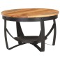 vidaXL Couchtisch Ø68x43 cm Massivholz Akazie vidaXL Couchtisch Ø68x43 cm Massivholz Akazie