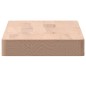 vidaXL Wandregal 60x20x4 cm Massivholz Buche vidaXL Wandregal 60x20x4 cm Massivholz Buche