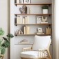 vidaXL Wandregal 100x20x1,5 cm Massivholz Buche vidaXL Wandregal 100x20x1,5 cm Massivholz Buche