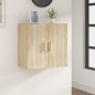 vidaXL Wandschrank Sonoma-Eiche 60x30x60 cm Holzwerkstoff vidaXL Wandschrank Sonoma-Eiche 60x30x60 cm Holzwerkstoff