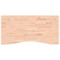 vidaXL Schreibtischplatte 100x(45-50)x2,5 cm Massivholz Buche vidaXL Schreibtischplatte 100x(45-50)x2,5 cm Massivholz Buche
