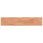 vidaXL Wandregal 100x20x4 cm Massivholz Buche