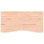 vidaXL Schreibtischplatte 110x(50-55)x4 cm Massivholz Buche vidaXL Schreibtischplatte 110x(50-55)x4 cm Massivholz Buche