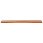 vidaXL Schreibtischplatte 80x(36-40)x2,5 cm Massivholz Buche vidaXL Schreibtischplatte 80x(36-40)x2,5 cm Massivholz Buche