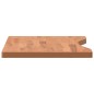 vidaXL Schreibtischplatte 80x(36-40)x2,5 cm Massivholz Buche vidaXL Schreibtischplatte 80x(36-40)x2,5 cm Massivholz Buche