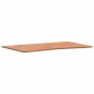 vidaXL Schreibtischplatte 100x(55-60)x1,5 cm Massivholz Buche vidaXL Schreibtischplatte 100x(55-60)x1,5 cm Massivholz Buche