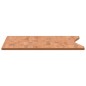 vidaXL Schreibtischplatte 100x(55-60)x1,5 cm Massivholz Buche vidaXL Schreibtischplatte 100x(55-60)x1,5 cm Massivholz Buche