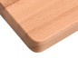 vidaXL Schreibtischplatte 100x(55-60)x1,5 cm Massivholz Buche vidaXL Schreibtischplatte 100x(55-60)x1,5 cm Massivholz Buche