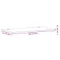 vidaXL Schreibtischplatte 100x50x1,5 cm Massivholz Buche vidaXL Schreibtischplatte 100x50x1,5 cm Massivholz Buche