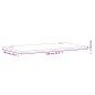 vidaXL Schreibtischplatte 110x60x2,5 cm Massivholz Buche vidaXL Schreibtischplatte 110x60x2,5 cm Massivholz Buche