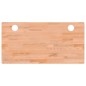 vidaXL Schreibtischplatte 110x55x2,5 cm Massivholz Buche vidaXL Schreibtischplatte 110x55x2,5 cm Massivholz Buche