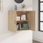 vidaXL Wandschrank Sonoma-Eiche 60x31x60 cm Holzwerkstoff vidaXL Wandschrank Sonoma-Eiche 60x31x60 cm Holzwerkstoff