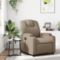 vidaXL Massagesessel Cappuccino-Braun Kunstleder vidaXL Massagesessel Cappuccino-Braun Kunstleder