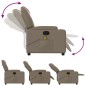vidaXL Massagesessel Cappuccino-Braun Kunstleder vidaXL Massagesessel Cappuccino-Braun Kunstleder