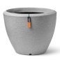 Capi Blumentopf Arc Granite Konisch Niedrig 34x25 cm Elfenbeinfarben Capi Blumentopf Arc Granite Konisch Niedrig 34x25 cm Elfenbeinfarben