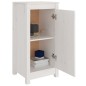vidaXL Sideboard Weiß 40x35x80 cm Massivholz Kiefer vidaXL Sideboard Weiß 40x35x80 cm Massivholz Kiefer