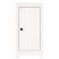 vidaXL Sideboard Weiß 40x35x80 cm Massivholz Kiefer vidaXL Sideboard Weiß 40x35x80 cm Massivholz Kiefer