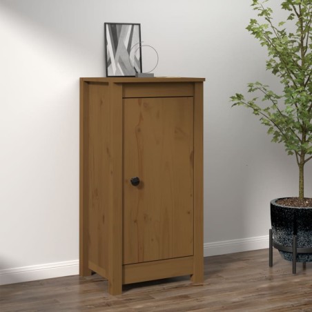 vidaXL Sideboard Honigbraun 40x35x80 cm Massivholz Kiefer