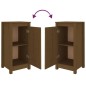 vidaXL Sideboard Honigbraun 40x35x80 cm Massivholz Kiefer vidaXL Sideboard Honigbraun 40x35x80 cm Massivholz Kiefer