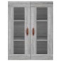 Highboard Grau Sonoma 69,5x34x180 cm Holzwerkstoff Highboard Grau Sonoma 69,5x34x180 cm Holzwerkstoff