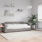 vidaXL Tagesbett mit Matratze Taupe 100x200 cm Stoff vidaXL Tagesbett mit Matratze Taupe 100x200 cm Stoff