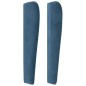 vidaXL Kopfteil mit Ohren Dunkelblau 163x23x118/128 cm Samt