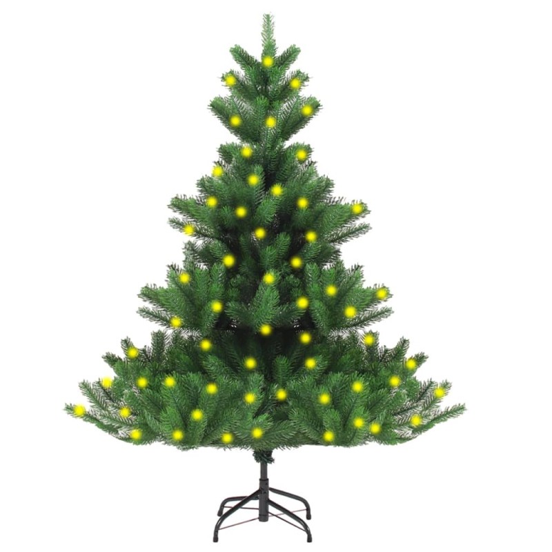 vidaXL Künstlicher Weihnachtsbaum Nordmann mit Beleuchtung Grün 180 cm vidaXL Künstlicher Weihnachtsbaum Nordmann mit Beleuchtung Grün 180 cm