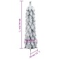 vidaXL Künstlicher Weihnachtsbaum Beleuchtung & Schnee 30 LEDs 60 cm vidaXL Künstlicher Weihnachtsbaum Beleuchtung & Schnee 30 LEDs 60 cm