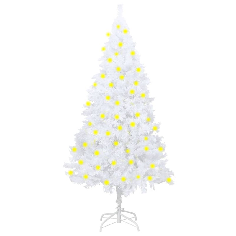 vidaXL Künstlicher Weihnachtsbaum Beleuchtung Buschige Zweige 180 cm vidaXL Künstlicher Weihnachtsbaum Beleuchtung Buschige Zweige 180 cm