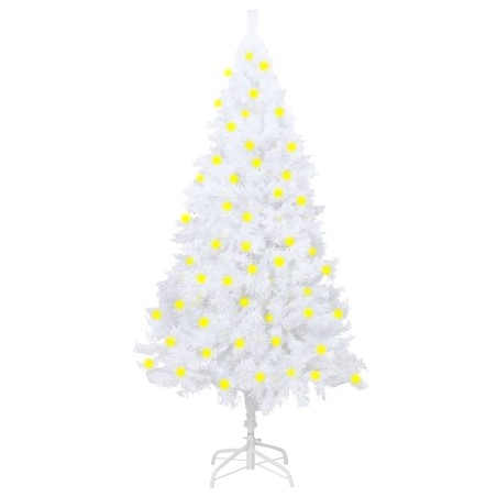 vidaXL Künstlicher Weihnachtsbaum Beleuchtung Buschige Zweige 180 cm
