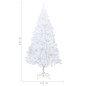 vidaXL Künstlicher Weihnachtsbaum Beleuchtung Buschige Zweige 240 cm vidaXL Künstlicher Weihnachtsbaum Beleuchtung Buschige Zweige 240 cm