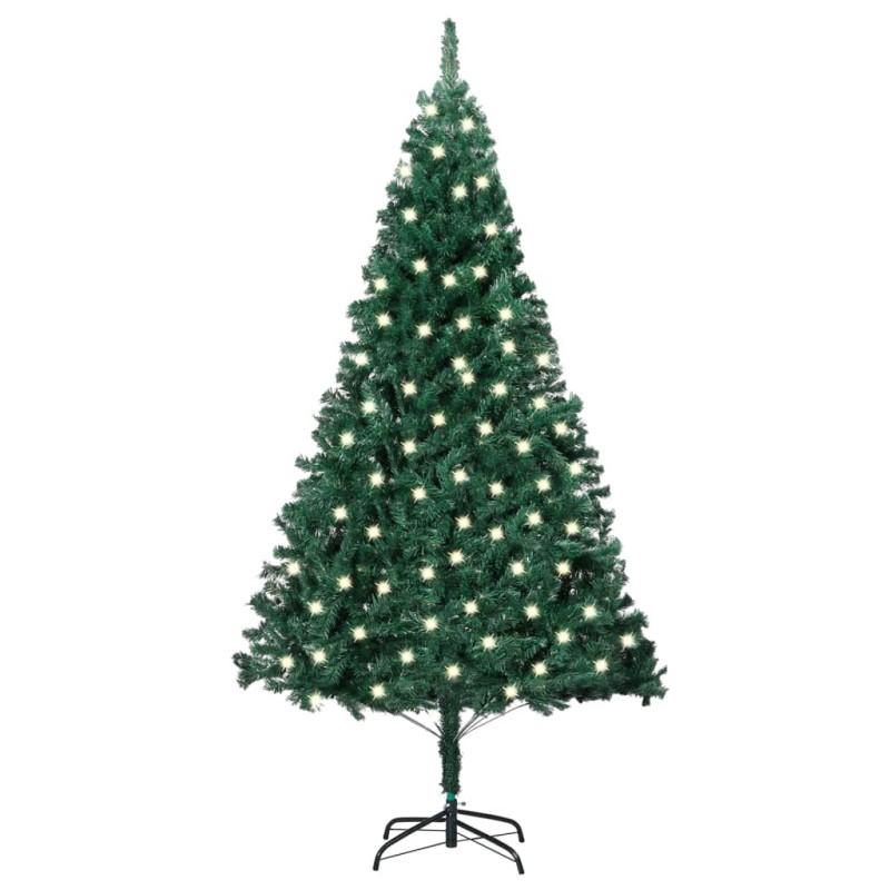 vidaXL Künstlicher Weihnachtsbaum Beleuchtung Buschige Zweige 120 cm vidaXL Künstlicher Weihnachtsbaum Beleuchtung Buschige Zweige 120 cm