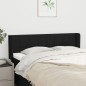 vidaXL Kopfteil mit Ohren Schwarz 147x16x78/88 cm Stoff vidaXL Kopfteil mit Ohren Schwarz 147x16x78/88 cm Stoff