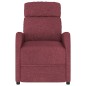 vidaXL Massagesessel mit Aufstehhilfe Weinrot Stoff vidaXL Massagesessel mit Aufstehhilfe Weinrot Stoff
