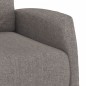vidaXL Massagesessel mit Aufstehhilfe Taupe Stoff vidaXL Massagesessel mit Aufstehhilfe Taupe Stoff
