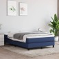 vidaXL Bettgestell Blau 120x200 cm Stoff vidaXL Bettgestell Blau 120x200 cm Stoff
