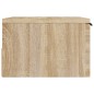 vidaXL Wand-Nachttisch Sonoma-Eiche 34x30x20 cm vidaXL Wand-Nachttisch Sonoma-Eiche 34x30x20 cm