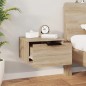 vidaXL Wand-Nachttisch Sonoma-Eiche 34x30x20 cm vidaXL Wand-Nachttisch Sonoma-Eiche 34x30x20 cm