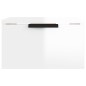 vidaXL Wand-Nachttische 2 Stk. Hochglanz-Weiß 34x30x20 cm vidaXL Wand-Nachttische 2 Stk. Hochglanz-Weiß 34x30x20 cm