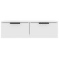 vidaXL Wandschrank Weiß 68x30x20 cm Holzwerkstoff vidaXL Wandschrank Weiß 68x30x20 cm Holzwerkstoff