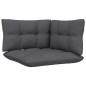 vidaXL 8-tlg. Garten-Lounge-Set mit Anthrazit Kissen Kiefernholz vidaXL 8-tlg. Garten-Lounge-Set mit Anthrazit Kissen Kiefernholz