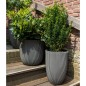 Capi Vase Groove Elegant 46x58 cm Anthrazit Capi Vase Groove Elegant 46x58 cm Anthrazit
